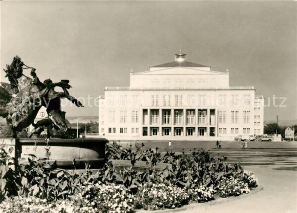 Leipzig Opernhaus Karl Marx Platz