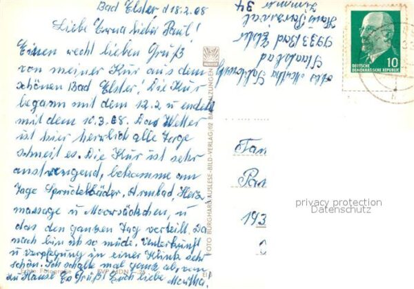 Bad Elster Marienquelle Badehaus Brückchen – Bild 2
