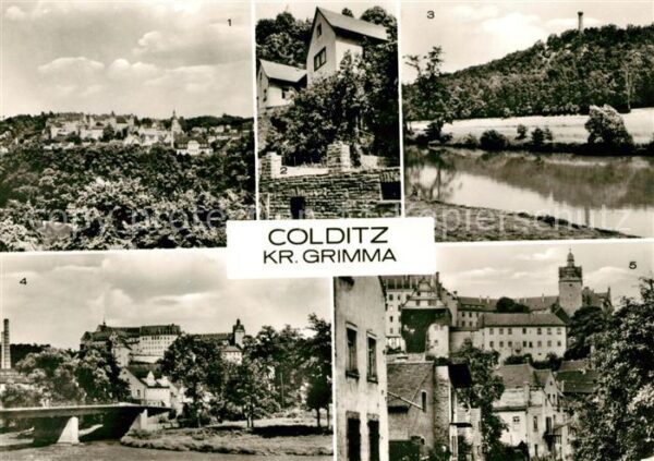 Colditz Panorama Jugendherberge Heimatturm Muld