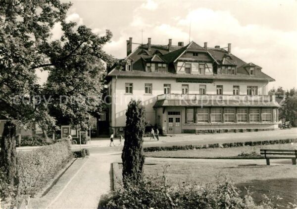 Hartha Doebeln FDGB Erholungsheim Forsthaus