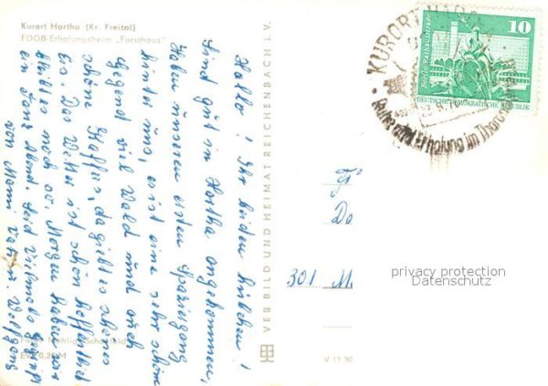 Hartha Doebeln FDGB Erholungsheim Forsthaus – Bild 2