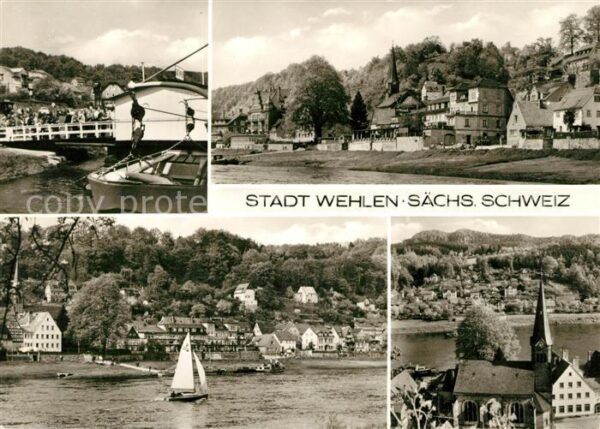 Wehlen Sachsen Teilansichten