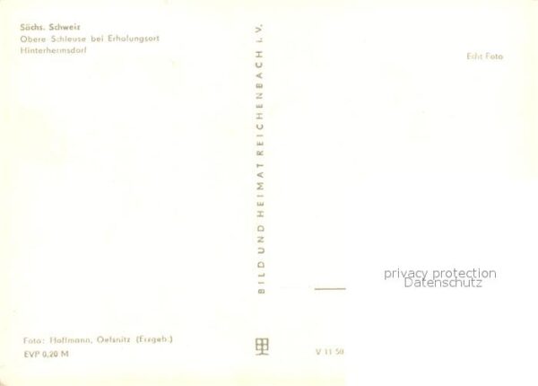 Hinterhermsdorf Obere Schleuse – Bild 2