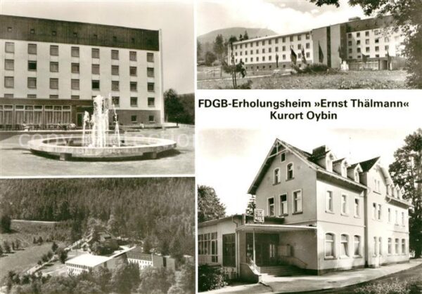 Oybin FDGB Erholungsheim Ernst Thälmann Brunn