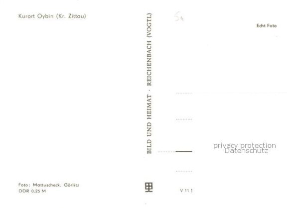 Oybin FDGB Erholungsheim Ernst Thälmann Brunn – Bild 2