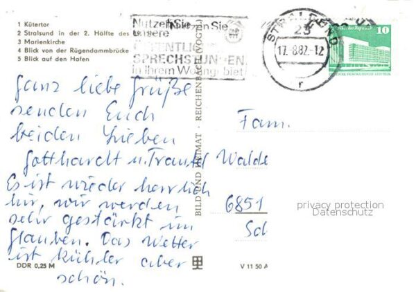 Stralsund Mecklenburg Vorpommern Kütertor Stralsund Marienkirche Rügenda – Bild 2