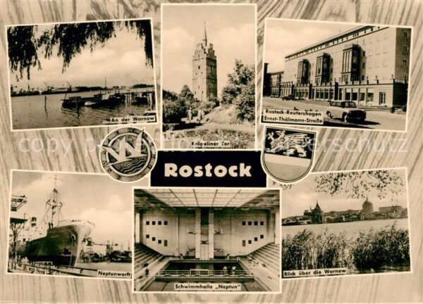 Rostock An der Warnow Kröpeliner Tor Thälmann S