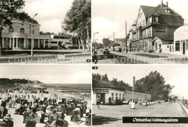 Kuehlungsborn Ostseebad Meerwasserschwimmhalle Maxim Gorki Stra