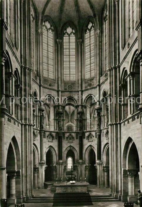 Magdeburg Dom Hoher Chor mit Bischofsgang