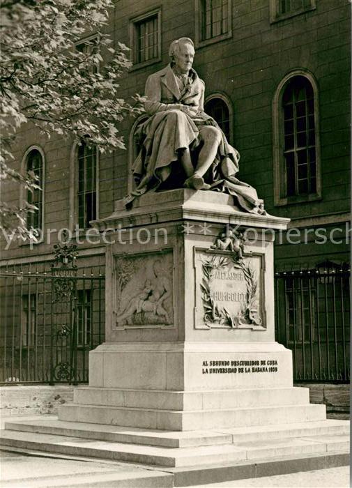 Berlin Denkmal Alexander von Humboldt
