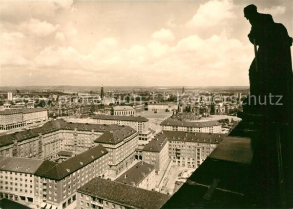 Dresden Blick vom Rathausturm