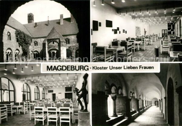 Magdeburg Kloster Unserer Lieben Frauen Tonsur Ca