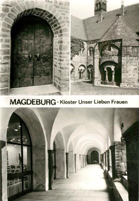 Magdeburg Kloster Unserer Lieben Frauen Eingangst
