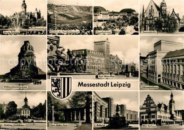 Leipzig Neues Rathaus Stadion der Hunderttausen
