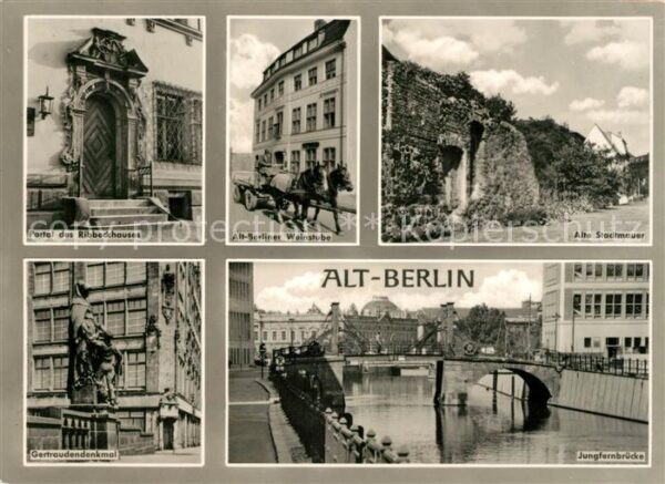 Berlin Ribbeckhaus Portal Alt Berliner Weinstu
