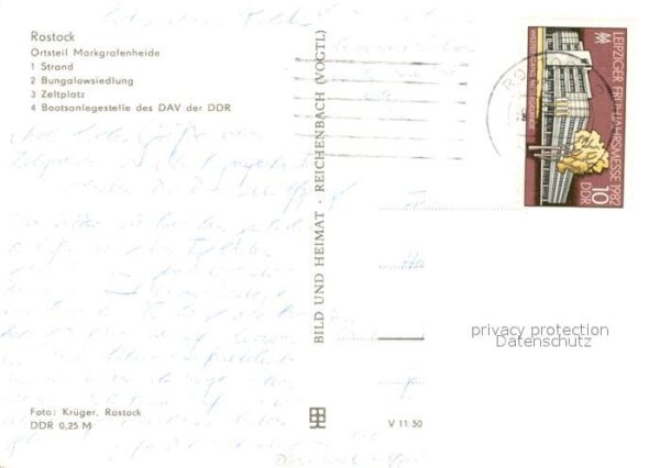 Markgrafenheide Rostock Strand Bungalows Zeltplatz Bootsanleges – Bild 2