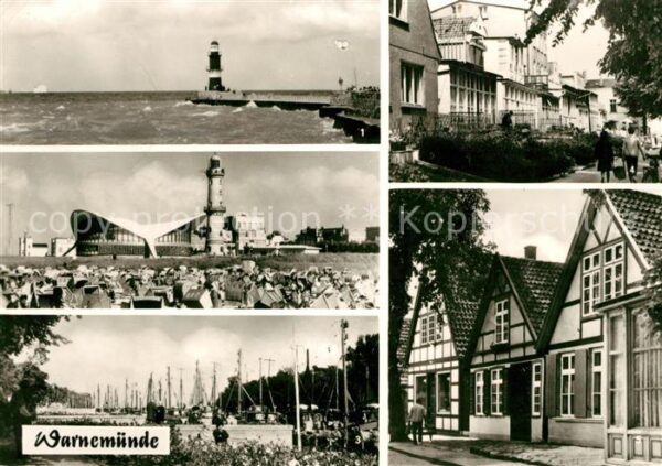 Warnemuende Ostseebad Mole Konsum Gaststätte Teepott Am Alten