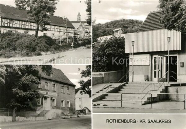 Rothenburg Koennern Teilansicht HOG Tagescafe Rothenburg HO