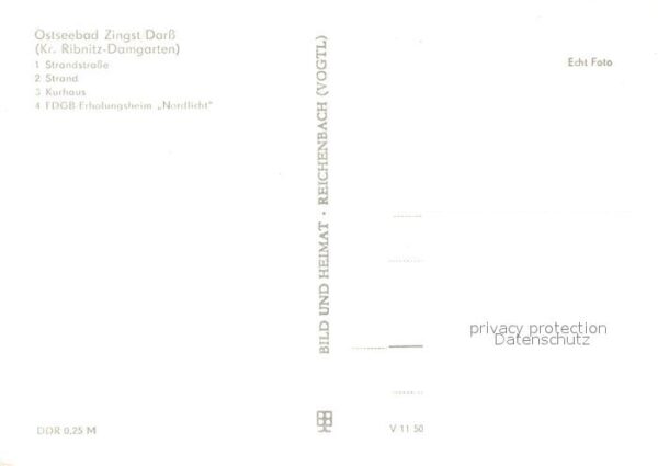 Zingst Ostseebad Strandstrasse Strand Kurhaus FDGB Erhol – Bild 2