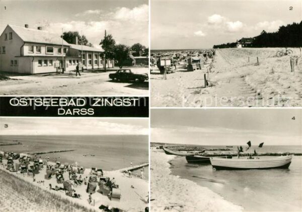 Zingst Ostseebad FDGB Erholungsheim Stranddistel Dünenha
