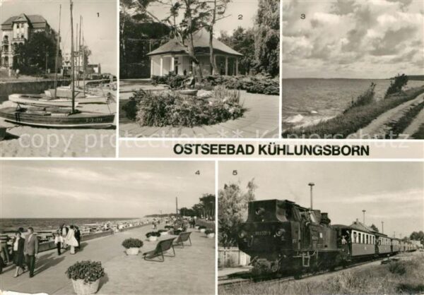 Kuehlungsborn Ostseebad FDGB Erholungsheim Schloss am Meer Stad