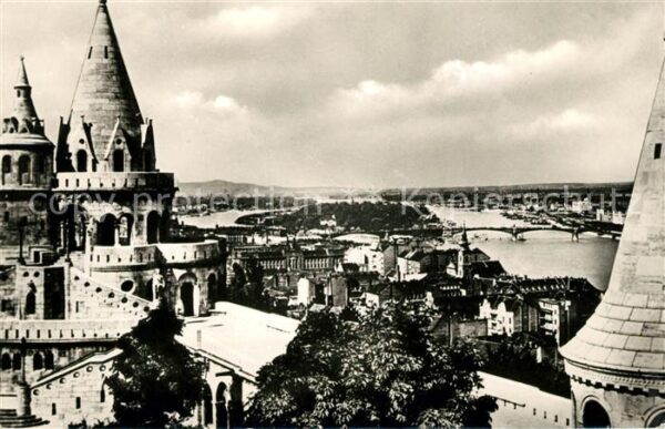 Budapest Panorama von der Burg