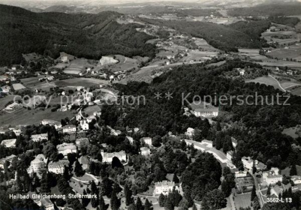 Gleichenberg Bad Fliegeraufnahme Heilbad