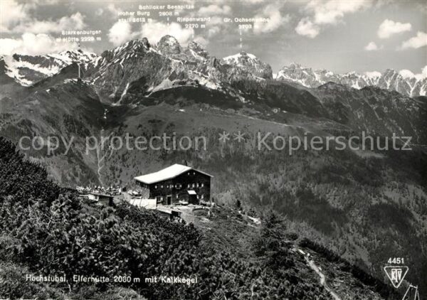 Elferhuette Kalkkögel Hochstubai