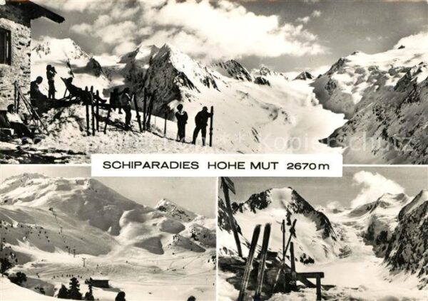 Obergurgl Soelden Tirol Hohe Mut Ski Winter