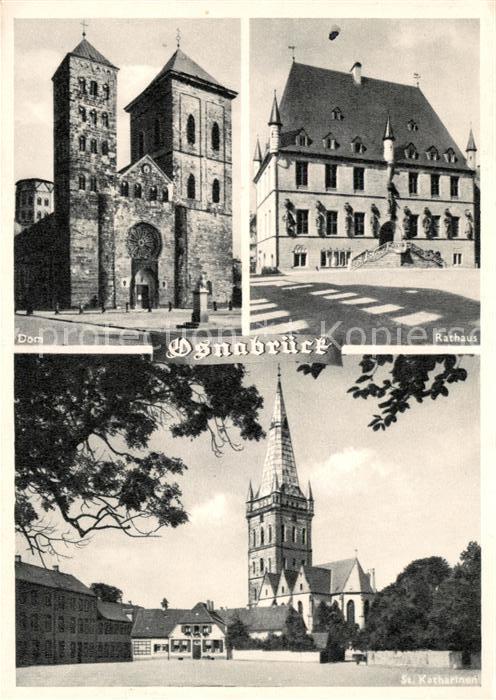 Osnabrueck Rathaus Dom