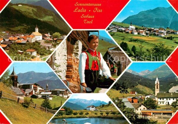 Serfaus Tirol Sonnenterrasse Ladis Fiss