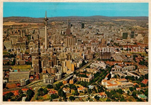 Johannesburg Gauteng Hillbrow Fliegeraufnahme