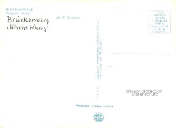 Bierutowice Kirche Wang – Bild 2