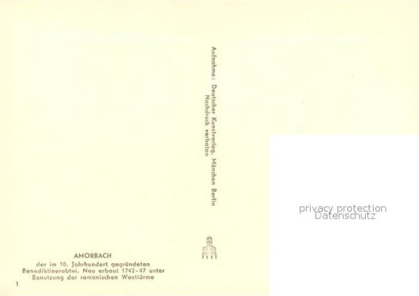 Amorbach Miltenberg Benediktinerabtei – Bild 2