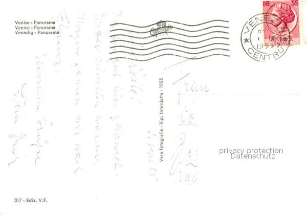 Venezia Venedig Fliegeraufnahme Panorama – Bild 2