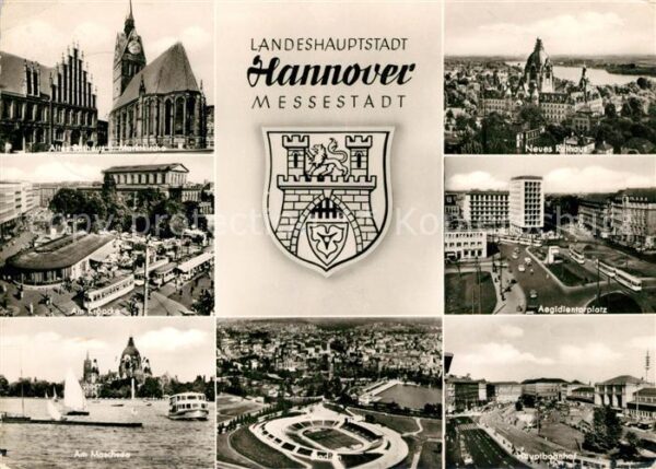 Hannover Altes Rathaus Marktkirche Maschsee Aegi