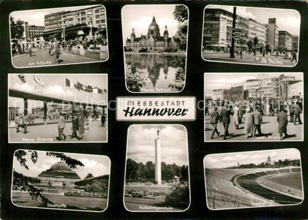 Hannover Am Kröpcke Neues Rathaus Steintor Stadt