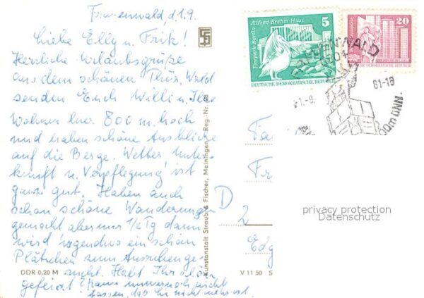 Frauenwald Thueringen Lenkgrund Glücksbrunnen Panorama – Bild 2