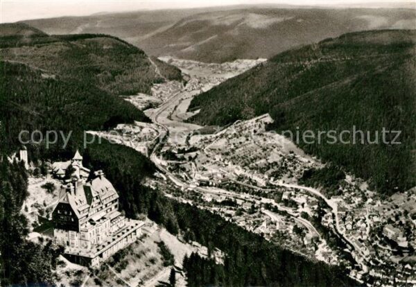 Bad Wildbad Fliegeraufnahme Sommerberghotel