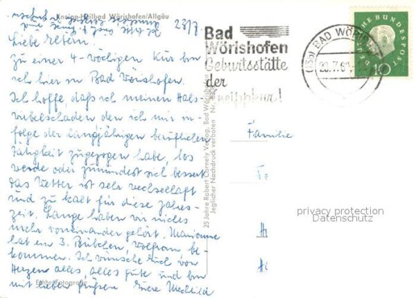 Bad Woerishofen Sebastianeum Wiesenweg Klosterkirche Ku – Bild 2