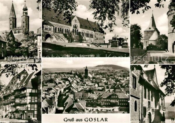 Goslar Marktkirche Kaiserpfalz Breites Tor Rat