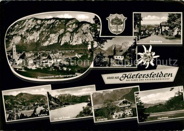 Kiefersfelden Kaisergebirge Dorfstraße Antoniuskapell