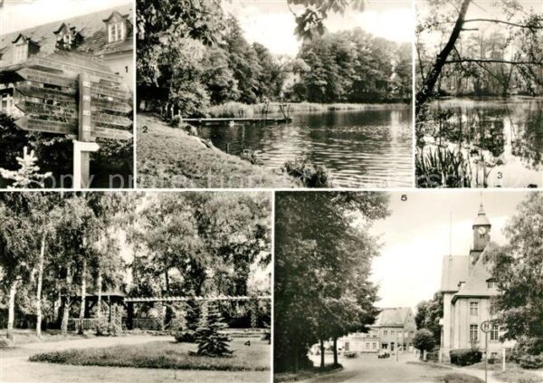 Birkenwerder Wandersäule Badestelle Boddensee Mönchs