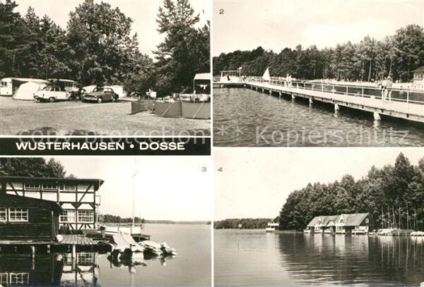 Wusterhausen Dosse Autocamping Strandbad Klubhaus Sektion