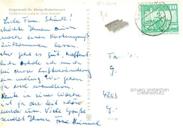 Dolgenbrodt FDGB Erholungsheim Erich Gentsch – Bild 2