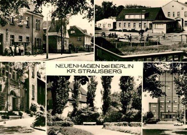 Neuenhagen Berlin Ernst Thälmann Straße Kulturhaus Kranke