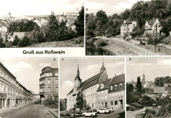 Rosswein Wunderburg Talbad Dresdner Straße Markt