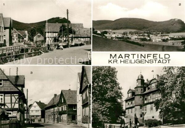Martinfeld Insel Burg Gleichenstein Dorfstraße Jug