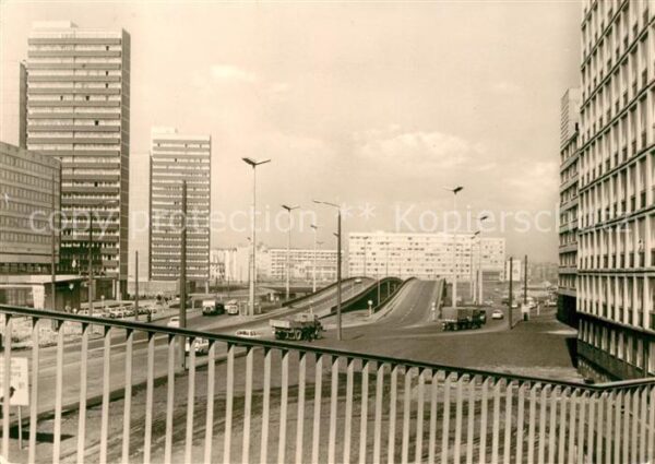 Halle Saale Thälmannplatz Hochstraße