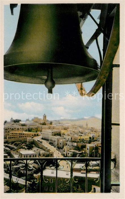 Bethlehem Yerushalayim Christmas Bell with view of Bethlehem
